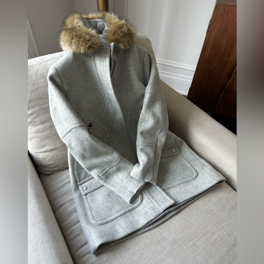 J CREW WOOL COAT (Nello Gori)